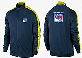 NHL New York Rangers Team Logo 2015 Men Hockey Jacket (15),baseball caps,new era cap wholesale,wholesale hats