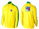 NHL New York Rangers Team Logo 2015 Men Hockey Jacket (4),baseball caps,new era cap wholesale,wholesale hats
