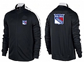 NHL New York Rangers Team Logo 2015 Men Hockey Jacket (6),baseball caps,new era cap wholesale,wholesale hats