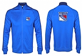 NHL New York Rangers Team Logo 2015 Men Hockey Jacket (9),baseball caps,new era cap wholesale,wholesale hats