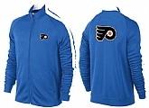 NHL Philadelphia Flyers Team Logo 2015 Men Hockey Jacket (16)