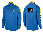 NHL Philadelphia Flyers Team Logo 2015 Men Hockey Jacket (17)