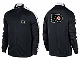NHL Philadelphia Flyers Team Logo 2015 Men Hockey Jacket (6),baseball caps,new era cap wholesale,wholesale hats