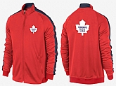 NHL Toronto Maple Leafs Team Logo 2015 Men Hockey Jacket (12),baseball caps,new era cap wholesale,wholesale hats