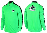 NHL Vancouver Canucks Team Logo 2015 Men Hockey Jacket (18)