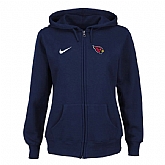 Women Arizona Cardinals Tailgater Full Zip Hoodie - Blue,baseball caps,new era cap wholesale,wholesale hats