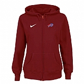 Women Buffalo Bills Tailgater Full Zip Hoodie - Red,baseball caps,new era cap wholesale,wholesale hats