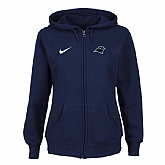 Women Carolina Panthers Tailgater Full Zip Hoodie - Blue,baseball caps,new era cap wholesale,wholesale hats