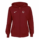 Women Indianapolis Colts Tailgater Full Zip Hoodie - Red,baseball caps,new era cap wholesale,wholesale hats