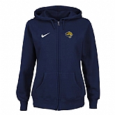 Women Jacksonville Jaguars Tailgater Full Zip Hoodie - Blue,baseball caps,new era cap wholesale,wholesale hats