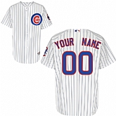 Customized Chicago Cubs MLB Jersey-Men's Stitched Home White Cool Base Baseball Jersey,baseball caps,new era cap wholesale,wholesale hats