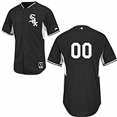 Customized Chicago White Sox Baseball Jersey-Women's Stitched 2014 Black Cool Base BP MLB Jersey,baseball caps,new era cap wholesale,wholesale hats