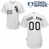 Customized Chicago White Sox MLB Jersey-Men's Stitched Home White Cool Base Baseball Jersey,baseball caps,new era cap wholesale,wholesale hats