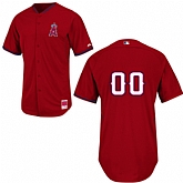 Customized Los Angeles Angels of Anaheim MLB Jersey-Men's Stitched 2014 Cool Base BP Red Baseball Jersey,baseball caps,new era cap wholesale,wholesale hats