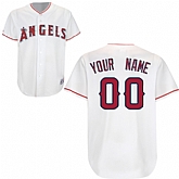 Customized Los Angeles Angels of Anaheim MLB Jersey-Men's Stitched White Cool Base Baseball Jersey,baseball caps,new era cap wholesale,wholesale hats
