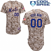 Customized New York Mets MLB Jersey-Men's Stitched Alternate Camo Cool Base Baseball Jersey,baseball caps,new era cap wholesale,wholesale hats
