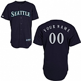 Customized Seattle Mariners Baseball Jersey-Women's Stitched Alternate Road Cool Base MLB Jersey,baseball caps,new era cap wholesale,wholesale hats