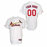 Customized St. Louis Cardinals MLB Jersey-Men's Stitched Home White Athletic Baseball Jersey,baseball caps,new era cap wholesale,wholesale hats