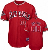 Customized Youth MLB Jersey-Angeles Angels of Anaheim Stitched Red Cool Base Baseball Jersey,baseball caps,new era cap wholesale,wholesale hats