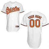 Customized Youth MLB Jersey-Baltimore Orioles Stitched Home White Cool Base Baseball Jersey,baseball caps,new era cap wholesale,wholesale hats