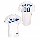 Customized Youth MLB Jersey-Los Angeles Dodgers Stitched Home White Baseball Jersey,baseball caps,new era cap wholesale,wholesale hats