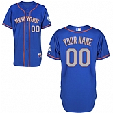 Customized Youth MLB Jersey-New York Mets Stitched Blue Road Baseball Jersey,baseball caps,new era cap wholesale,wholesale hats