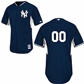 Customized Youth MLB Jersey-New York Yankees Stitched Dark Blue Cool Base BP Baseball Jersey,baseball caps,new era cap wholesale,wholesale hats