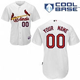 Customized Youth MLB Jersey-St. Louis Cardinals Stitched Home White Cool Base Baseball Jersey,baseball caps,new era cap wholesale,wholesale hats