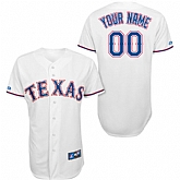 Customized Youth MLB Jersey-Texas Rangers Stitched Home White Cool Base Baseball Jersey,baseball caps,new era cap wholesale,wholesale hats