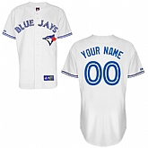 Customized Youth MLB Jersey-Toronto Blue Jays Stitched Home White Cool Base Baseball Jersey,baseball caps,new era cap wholesale,wholesale hats