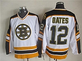 Boston Bruins #12 Oates White CCM Throwback Jerseys,baseball caps,new era cap wholesale,wholesale hats