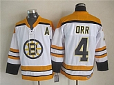 Boston Bruins #4 Bobby Orr White-Yellow CCM Throwback Jerseys,baseball caps,new era cap wholesale,wholesale hats