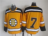 Boston Bruins #7 Phil Esposito Yellow CCM Throwback Jerseys,baseball caps,new era cap wholesale,wholesale hats