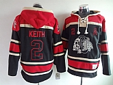 Chicago Blackhawks #2 Duncan Keith Black Ice Skulls Hoodie,baseball caps,new era cap wholesale,wholesale hats