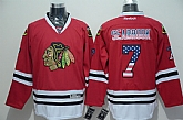 Chicago Blackhawks #7 Brent Seabrook Red USA Flag Fashion Jerseys,baseball caps,new era cap wholesale,wholesale hats