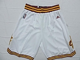 Cleveland Cavaliers NBA Shorts White,baseball caps,new era cap wholesale,wholesale hats