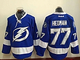 Tampa Bay Lightning #77 Victor Hedman Blue Jerseys,baseball caps,new era cap wholesale,wholesale hats