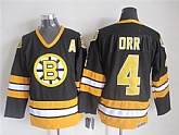 Boston Bruins #4 Bobby Orr Black CCM Throwback Jerseys,baseball caps,new era cap wholesale,wholesale hats