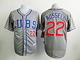 Chicago Cubs #22 Russell Gray Cool Base Jersey,baseball caps,new era cap wholesale,wholesale hats