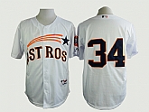 Houston Astros #34 Nolan Ryan White Cool Base Jersey,baseball caps,new era cap wholesale,wholesale hats