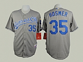 Kansas City Royals #35 Eric Hosmer Gray Jersey,baseball caps,new era cap wholesale,wholesale hats