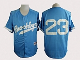 Los Angeles Dodgers #23 Adrian Gonzalez Light Blue Throwback Jerseys,baseball caps,new era cap wholesale,wholesale hats