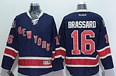 New York Rangers #16 Derick Brassard Dark Blue Jerseys,baseball caps,new era cap wholesale,wholesale hats