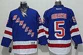 New York Rangers #5 Dan Girardi Light Blue Jerseys,baseball caps,new era cap wholesale,wholesale hats