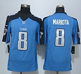 Nike Limited Tennessee Titans #8 Marcus Mariota Blue Jerseys,baseball caps,new era cap wholesale,wholesale hats