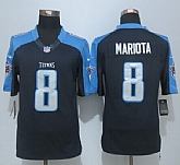 Nike Limited Tennessee Titans #8 Marcus Mariota Dark Blue Jerseys,baseball caps,new era cap wholesale,wholesale hats