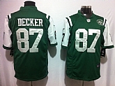 Nike New York Jets #87 Decker Green Game Jerseys,baseball caps,new era cap wholesale,wholesale hats