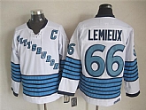Pittsburgh Penguins #66 Mario Lemieux White-Blue CCM Throwback Jerseys,baseball caps,new era cap wholesale,wholesale hats