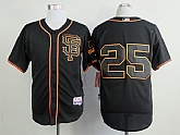 San Francisco Giants #25 Bonds 2015 Black SF Edition Jersey,baseball caps,new era cap wholesale,wholesale hats