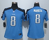 Womens Nike Limited Tennessee Titans #8 Marcus Mariota Blue Jerseys,baseball caps,new era cap wholesale,wholesale hats